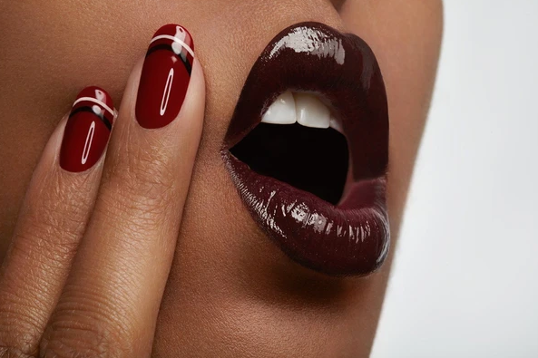 Admired Nail Polish - Rich, Lustful Bordeaux - Image 2